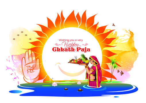 Chhath Puja Images  Browse 1252 Stock Photos Vectors and Video  Adobe  Stock