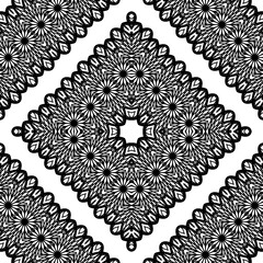 Design seamless decorative lacy pattern