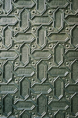 Metal ornanament background pattern
