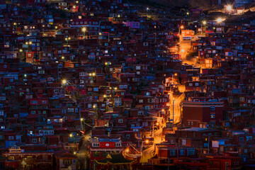 Obraz premium 中国四川甘孜色达