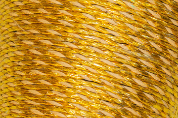 close up of golden texture