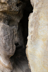 Old cave city Uplistsikhe in Caucasus mountains, Georgia
