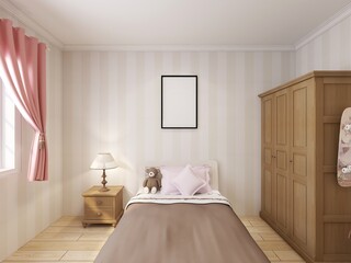 elegant and modern bedroom design, big bed with overcoat cabinet, coffee table, TV, carpet, etc., very comfortable and leisure.