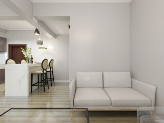 spacious modern residential study design