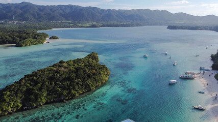 石垣島からの空撮