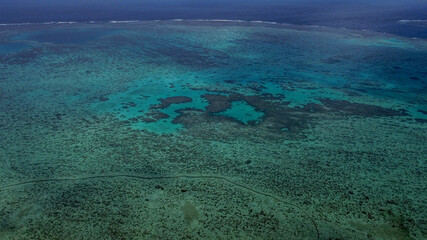 石垣島からの空撮