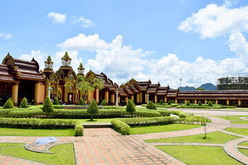 The beautiful temple, a tourist attraction