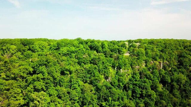 Aerial View Of The Palisades Parkway