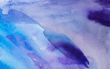 blue purple watercolor background