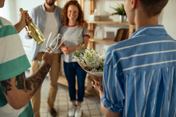 The sweetest part of life is friendship