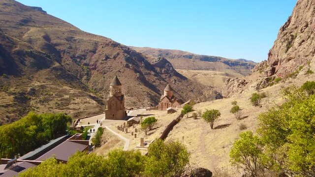 Noravank monastery in Surp Astvatsatsin, Armenia, Asia