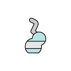 marijuana, bong outline icon. Can be used for web, logo, mobile app, UI, UX on white background