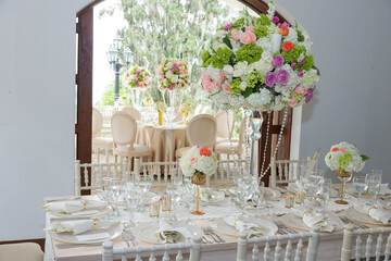 Social events reception; Tables decorated for events: Parties, birthdays, weddings, and other events.