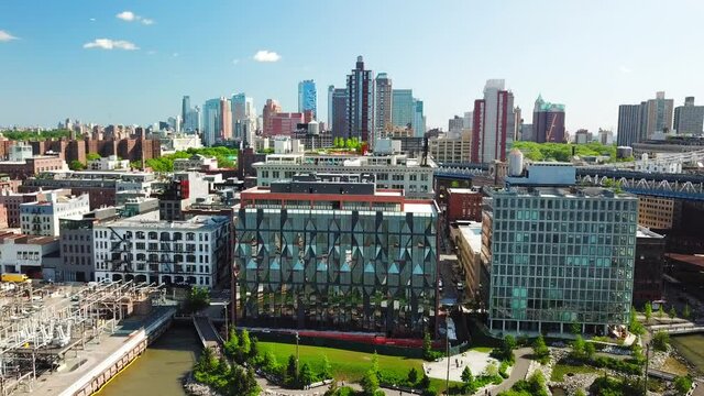 Beautiful View of a Waterfront Building in Downtown Brooklyn