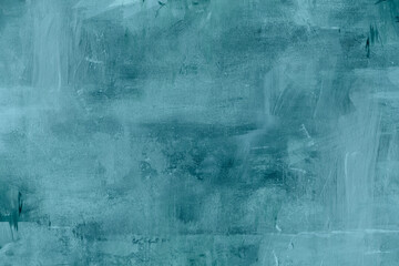 Abstract painting blue background