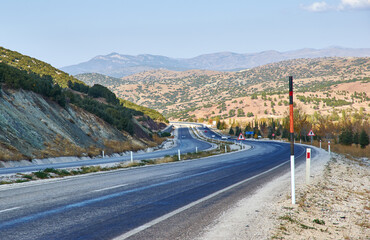 Denizli Province, turkish roads