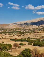 Fototapeta premium Denizli Province, rural landscape