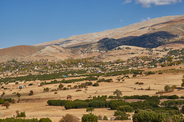 Denizli Province, rural landscape