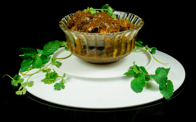 Homemade tasty Chicken masala in a bowl
