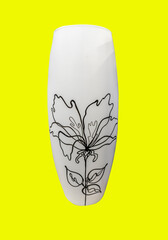 photo flower vase closeup isolate