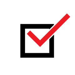 check box icon vector