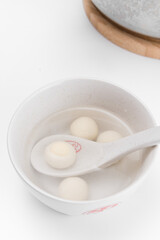 Fototapeta na wymiar Chinese traditional cuisine, glutinous rice balls