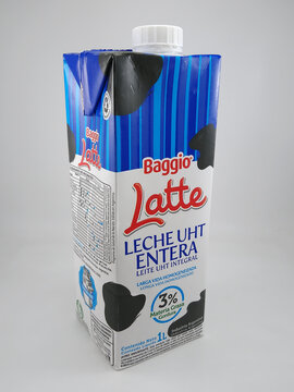 Baggio latte uht fresh milk in Manila, Philippines