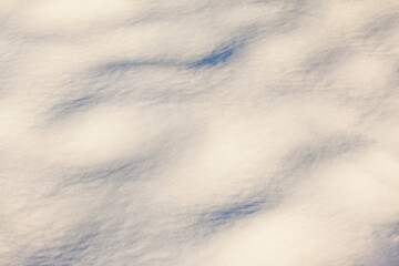 winter background with snow texture closeup