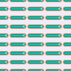 vector seamless pattern with eclairs