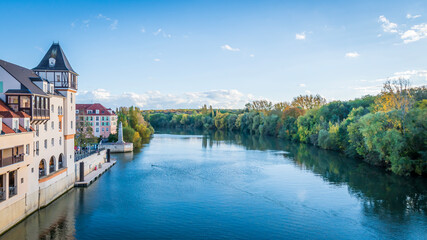 Obraz premium Port Cergy, France 