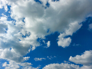 blue sky with clouds