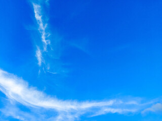 blue sky with clouds