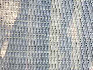 Close-up of dark grey Rattan texture