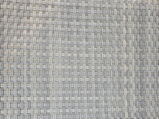 Close-up of dark grey Rattan texture