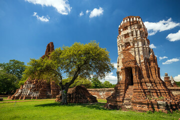 Fototapeta premium Ayutthaya Historical Park near Bangkok, Thailand