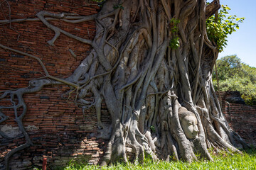 Ayutthaya Historical Park near Bangkok, Thailand