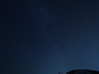 Greece starlight in Acheron river 