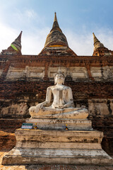 Fototapeta na wymiar Ayutthaya Historical Park near Bangkok, Thailand
