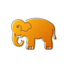 The elephant icon