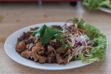Great Tasteful Beef Noodles in Northern Thailand