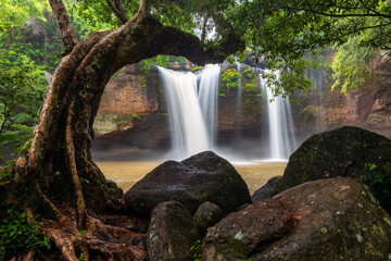 Haew Suwat waterfall, Khao Yai National Park, Thailand