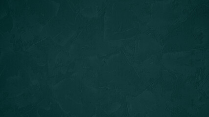 Dark green ( 0cean green - trend color 2021 ) stone concrete paper texture background banner