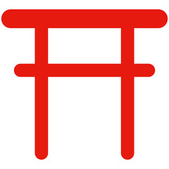 お正月アイコン15　鳥居