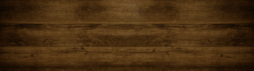 old brown rustic dark wooden texture - wood background panorama long banner
