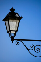 Fototapeta na wymiar Vintage old street lamp