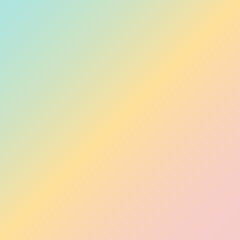 Cute soft pastel colors gradient abstract vector background.
