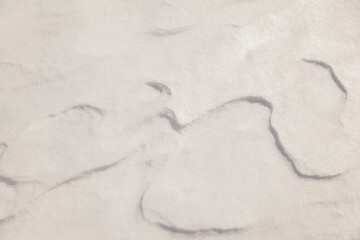 winter background with snow texture closeup