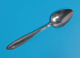 metal tea spoon