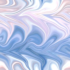 Seamless marble wet ripple wavy fluid pattern. High quality illustration. Smooth distorted liquid effect. Trendy artistic surface pattern design. Resembles hand marbled surface.