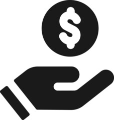 money icon. dollar icon vector 